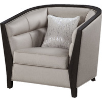 54237 Chair w/pillow - Beige Fabric