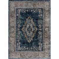 United Weavers Portsmouth Home Sky Blue Area Rug 5'3" x 7'2"