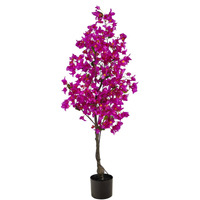 4 Bougainvillea Artificial Tree