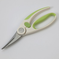 EASY GRIP POULTRY SHEARS - GREEN/WHITE-S/S