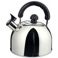 WHISTLING TEA KETTLE - 2 QT-STAINLESS STEEL