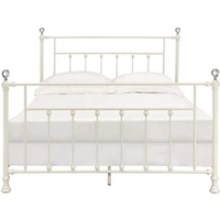 BD00134Q - Queen Bed, White Finish - Comet