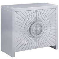 AC00282 - Console Table, Platinum Finish - Cicero
