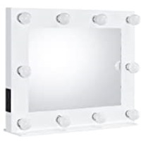AC00759 - Accent Mirror, White Finish - Avery