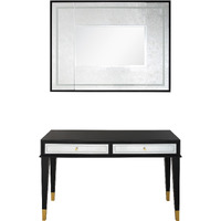 Makalu Wall Mirror and Console Table