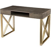 Bardmont Two-Tone Desk w/ Storage