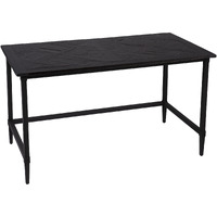 Lawrenny Reclaimed Wood Desk - Black