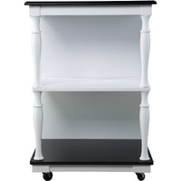 Muxlow Rolling Kitchen Island w/ Storage