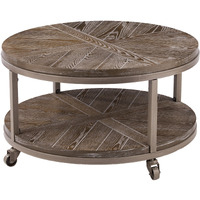 Konya Urban Industrial Round Cocktail Table