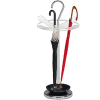 Umbrella holder with silver frame