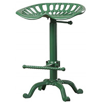 Farmhouse Tractor Stool, Green