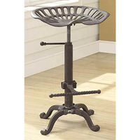 Farmhouse Tractor Stool, Industrial