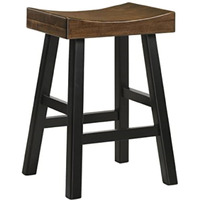 Cafe Saddle Stool 24"H