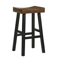 Cafe Saddle Stool 30"H