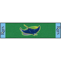 Tampa Bay Rays Putting Green Mat - 1.5ft. x 6ft. - Devil Ray Alternate Logo