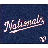 Washington Nationals Tailgater Rug - 5ft. x 6ft. - Nationals Script Alternate Logo