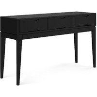 Harper SOLID HARDWOOD Console Sofa Table in Black