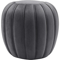 Celebrate Channel Tufted Performance Velvet Ottoman