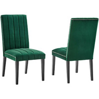 Catalyst Performance Velvet Dining Side Chairs - Set of 2