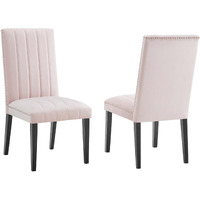 Catalyst Performance Velvet Dining Side Chairs - Set of 2