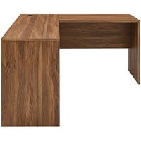 Venture L-Shaped Wood Office Desk