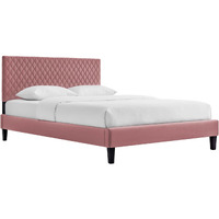 Garcelle Performance Velvet King Platform Bed