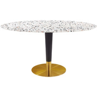 Zinque 60" Oval Terrazzo Dining Table