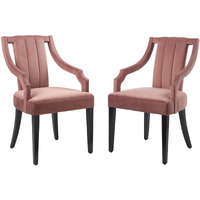 Virtue Performance Velvet Dining Chairs - Set of 2