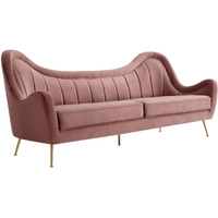 Cheshire Channel Tufted Performance Velvet Sofa