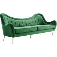 Cheshire Channel Tufted Performance Velvet Sofa