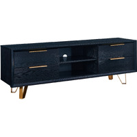 Malone Black Entertainment Console