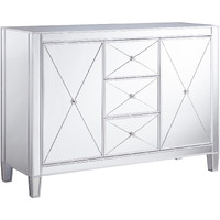 Mirage 3-Drawer Mirrored Cabinet
