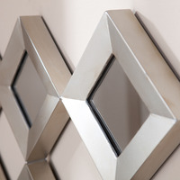 Masada Mirrored Squares Wall Sculpture