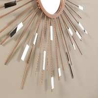 Ardreva Starburst  Mirrored Wall Sculpture