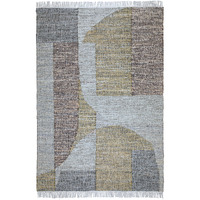 Marlatt 6 x 9 Area Rug in Natural,Gold