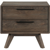 Astoria Oak 2 Drawer Nightstand
