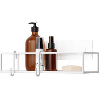 CUBIKO  SHOWER  BIN SET 2 WHITE
