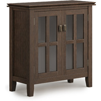 Artisan SOLID WOOD 30 in Wide Low Storage Cabinet