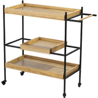 Claverdon Rolling Bar Cart