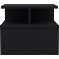 Adele Floating Nightstand -Bedroom-Black