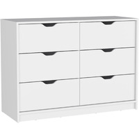 Basilea 4 Drawers Dresser -Bedroom-White