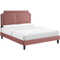 Novi Performance Velvet King Bed