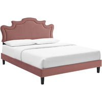 Neena Performance Velvet King Bed