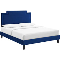 Liva Performance Velvet King Bed