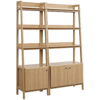 Bixby Wood Bookshelves - Set of 2