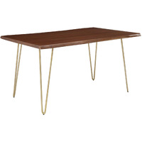 Ardor 60" Live Edge Acacia Wood Dining Table