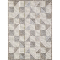 Calla 6926 Grey Scope Area Rug, Size - 7'10' Round