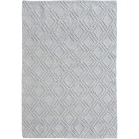 Chloe 7721 Grey Diamond Area Rug, Size - 8' x 11'