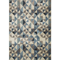 Heritage 9365 Blue/Grey Scope Area Rug, Size - 2'2" x 7'11" Runner
