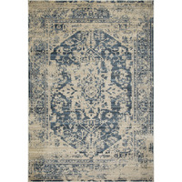 Heritage 9367 Ivory/Blue Elegance Area Rug, Size - 7'7" x10'10"